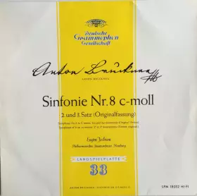 Couverture du produit · Sinfonie Nr. 8 c-moll (Originalfassung) ‧ 2. Satz Und 3. Satz