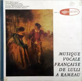 Couverture du produit · Musique Vocale Française De Lulli À Rameau