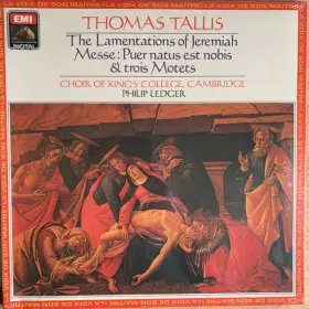 Couverture du produit · The Lamentations Of Jeremiah / Messe: Puer Natus Est Nobis & trois Motets