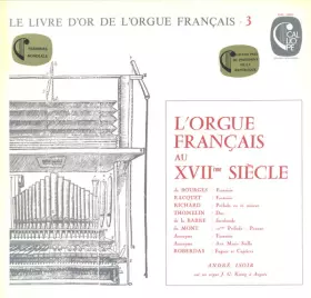 Couverture du produit · L'Orgue Français Au XVIIème Siècle
