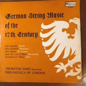 Couverture du produit · German String Music Of The 17th. Century