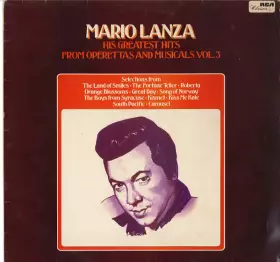 Couverture du produit · His Greatest Hits From Operettas And Musicals Vol.1