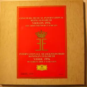 Couverture du produit · Concours Musical International Reine Elisabeth Violon 1976 / Internationale Muziekwedstrijd Koningin Elisabeth