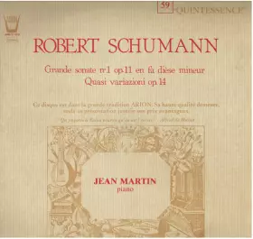 Couverture du produit · Grande Sonate No.1 Op.11  En Fa Dièse Mineur / Quasi Variazioni Op. 14