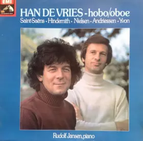 Couverture du produit · Han de Vries-Hobo/Oboe-Rudolf Jansen / Saint Saëns-Hindemith-Nielsen-Andriessen-Yvon