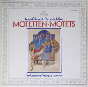 Couverture du produit · Motetten · Motets