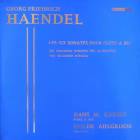 Couverture du produit · Les Six Sonates Pour Flûte A Bec  Die Gesamten Sonaten Für Blockflöte  The Recorder Sonatas