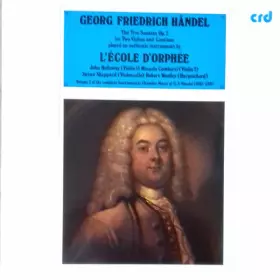 Couverture du produit · Handel Trio Sonatas for Two Violins and Basso Continuo, Op. 2