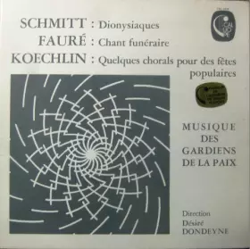 Couverture du produit · Dionysiaques / Chant Funéraire / Quelques Chorals Pour Des Fêtes Populaires