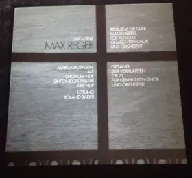 Couverture du produit · Requiem Op. 144 B Nach Hebbel Für Altsolo, Gemischten Chor Und Orchester / Gesang Der Verklärten Op. 71 Für Gemischten Chor Und
