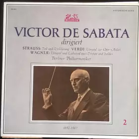Couverture du produit · Victor De Sabata Dirigiert: Strauss - Verdi - Wagner