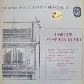 Couverture du produit · L'Orgue Symphonique III