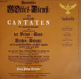 Couverture du produit · Vier Kantaten Aus Dem Harmonischen Gottesdienst
