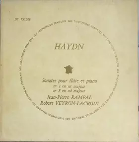 Couverture du produit · Sonates Pour Flûte Et Piano No. 1 En Ut Majeur, No. 8 En Sol Majeur