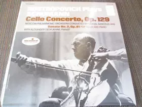 Couverture du produit · Rostropovich Plays Schumann Cello Concerto, Op. 129 / Miaskovsky Sonata No. 2, Op. 81 For Cello And Piano