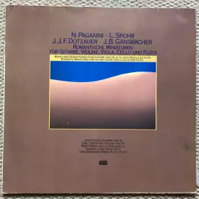 Couverture du produit · Romantische Miniaturen Für Gitarre, Violion, Viola, Cello Und Flöte