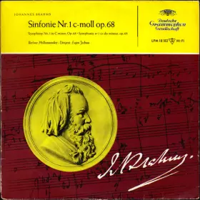 Couverture du produit · Sinfonie Nr. 1 C-moll Op. 68