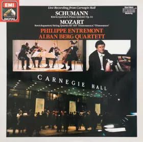 Couverture du produit · Live Recording From Carnegie Hall: Klavierquintett  Piano Quintet Op. 44 / Streichquartett  String Quartet KV 465 'Dissonanzen'