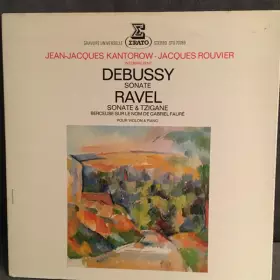 Couverture du produit · Sonate / Sonate & Tzigane - Berceuse Sur Le Nom de Gabriel Fauré Pour Violon & Piano