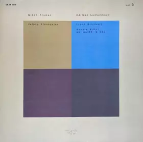 Couverture du produit · Edition Lockenhaus Vol. 3 / Sonate B-Dur Op. Posth. D 960