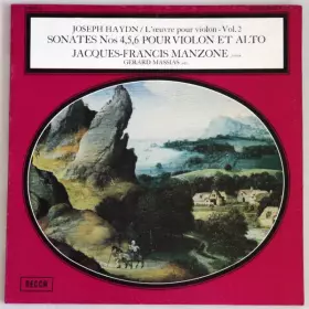 Couverture du produit · L'Œuvre Pour Violon - Vol. 2  : Sonates Nos.4,5,6 Pour Violon Et Alto