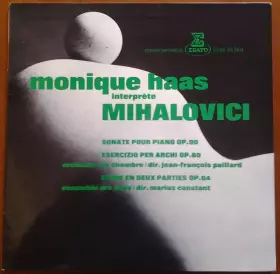 Couverture du produit · Monique Haas Interprète Mihalovici