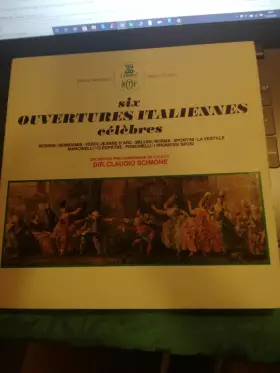 Couverture du produit · Six Ouvertures Italiennes Célèbres