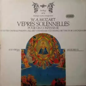 Couverture du produit · Vépres Solonnelles Pour Un Confesseur Ave Verum KV 618 / Messe Brève KV 220