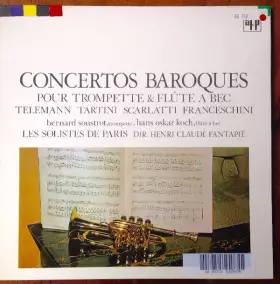 Couverture du produit · Concertos Baroques Pour Trompette & Flûte A Bec