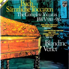 Couverture du produit · Sämtliche Toccaten  The Complete Toccatas, BWV 910-916 / Präludium (Fantasie)  Prelude (Fantasy), BWV 922 / Chromatische Fantas