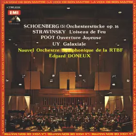 Couverture du produit · (5) Orchesterstücke Op.16 / L'oiseau De Feu / Ouverture Joyeuse / Galaxiale
