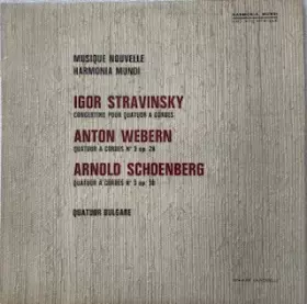 Couverture du produit · Concertino Pour Quatuor À Cordes / Quatuor À Cordes No. 3 Op. 28 / Quatuor À Cordes No. 3 Op. 30