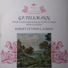 Couverture du produit · Douze Fantaisies Dans Le Style Italien Pour Clavecin