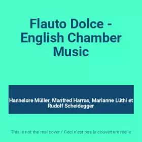 Couverture du produit · Flauto Dolce - English Chamber Music