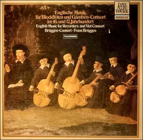 Couverture du produit · Englische Musik Für Blockflöten Und Gamben-Consort Im 16. Und 17. Jahrhundert / English Music For Recorders And Viol Consort