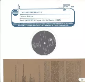 Couverture du produit · Oeuvres D'Orgue (A L'Orgue Lété de Nantua (1845))