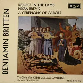 Couverture du produit · Rejoice In The Lamb / Missa Brevis / A Ceremony Of Carols