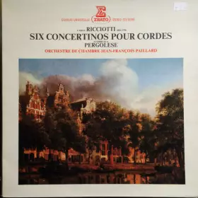 Couverture du produit · Six Concertinos Pour Cordes Attribués A Pergolese