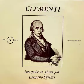 Couverture du produit · Clementi Interprété Au Piano Par Luciano Sgrizzi