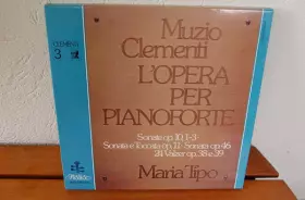 Couverture du produit · L'Opera Per Pianoforte 3 Sonate Op. 10, 1-3 - Sonata E Toccata Op. 11 - Sonata Op. 46 24 Valzer Op. 38 E 39