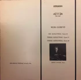 Couverture du produit · Six Sonatinas, Opus 36, Three Sonatinas, Opus 37, Three Sonatinas, Opus 38