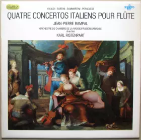 Couverture du produit · Quatre Concertos Italiens Pour Flûte, Orchestre A Cordes Et Continuo