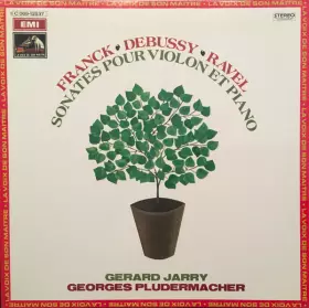 Couverture du produit · Franck-Debussy-Ravel: Sonates - Jarry Et Pludermacher