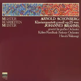 Couverture du produit · Meister Bearbeiten Meister: Klavierquartett G-moll Op.25 von Johannes Brahms, Gesetzt Für Großes Orchester