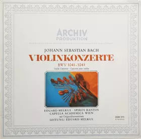 Couverture du produit · Violinkonzerte BWV 1041 - 1043