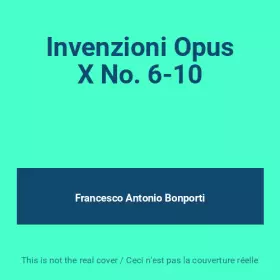 Couverture du produit · Invenzioni Opus X No. 6-10