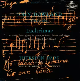 Couverture du produit · Lachrimae