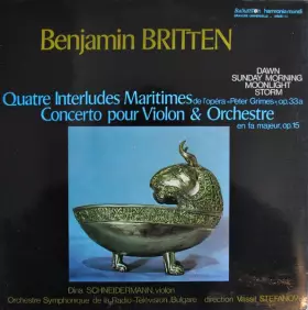 Couverture du produit · Quatre Interludes Maritimes / Concerto Pour Violon Et Orchestre