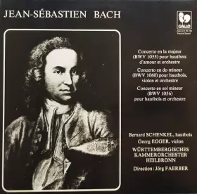Couverture du produit · Concerto En La Majeur (BWV 1055) Pour Hautbois D'Amour Et Orchestre, Concerto En Do Mineur (BWV 1060) Pour Hautbois, Violon Et