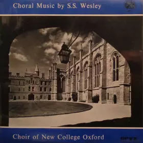 Couverture du produit · Choral Music By S.S. Wesley